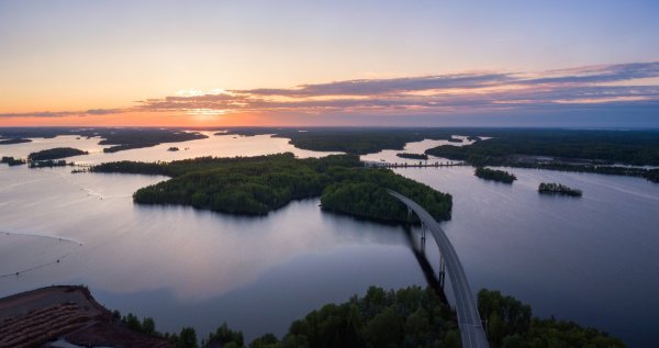 Озеро Сайма Финляндия