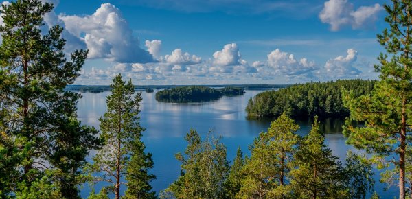 Озера Финляндии озеро Сайма