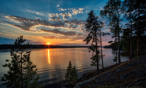 Озеро Паасселка, Финляндия