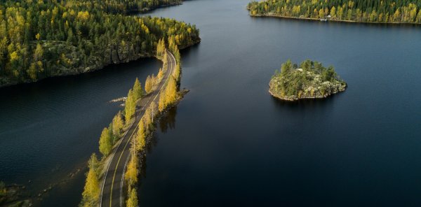Озеро Сайма Финляндия