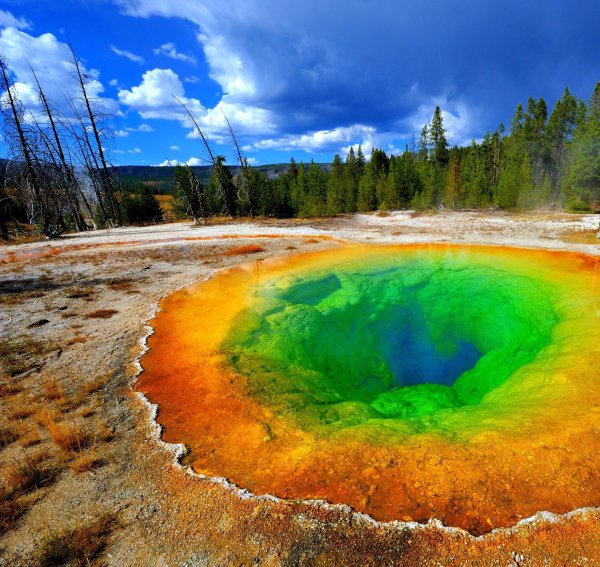 Озеро утренней славы США