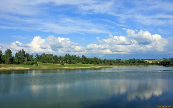 Панорамный вид на реку