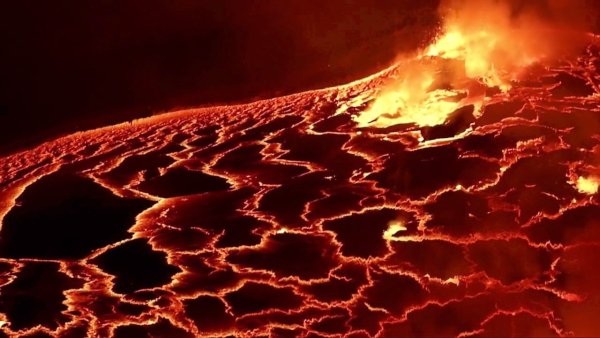 Огненная лава