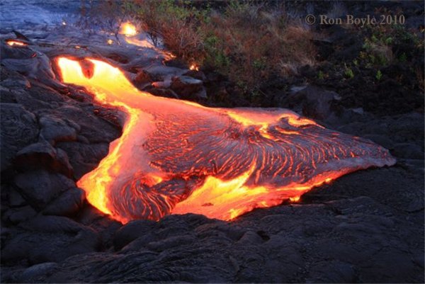 Магма вулкана