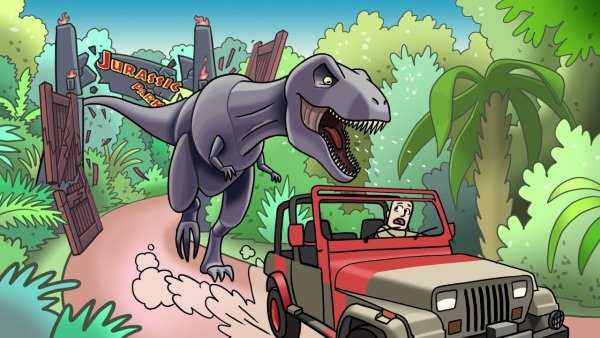 Roblox парк Юрского периода