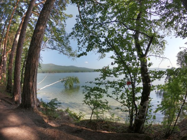 Песчаное озеро на Урале