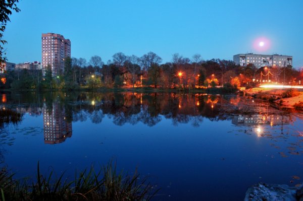 Река Пехорка в Балашихе