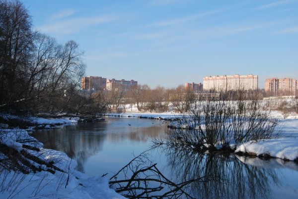 Речка Пехорка в Балашихе