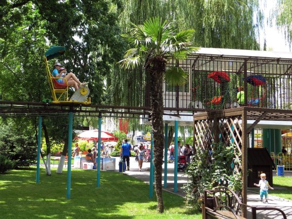 Краснодар парк Солнечный остров аттракционов сафари