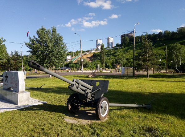 Парк Победы на гребном канале в Нижнем Новгороде