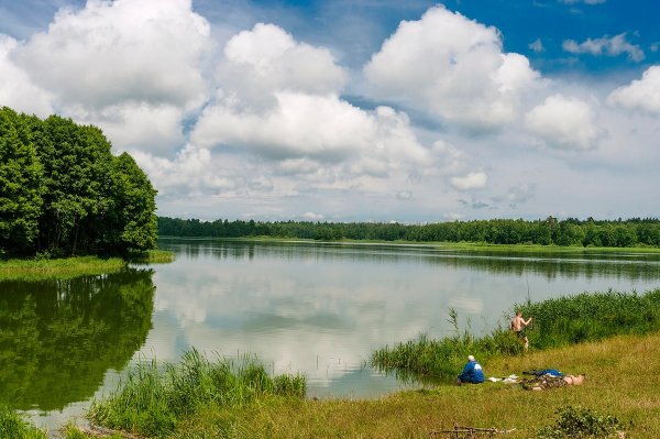 Озеро Ломпадь Калужская область