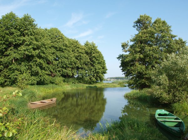Река лужа в Малоярославце
