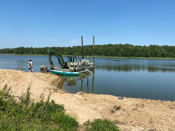 Озеро Ломпадь Калужская область