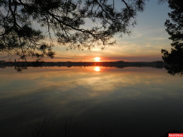 Водохранилище Ломпадь Калужская область