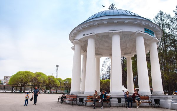 Ротонда в парке Горького