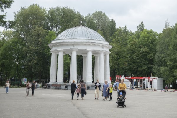 Ротонда парк Горького Пермь 2022