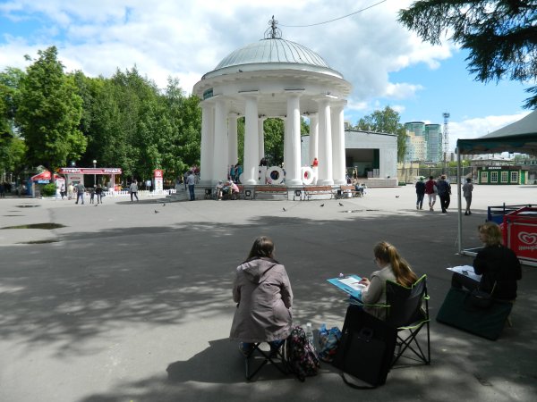 Горьковский парк Ротонда