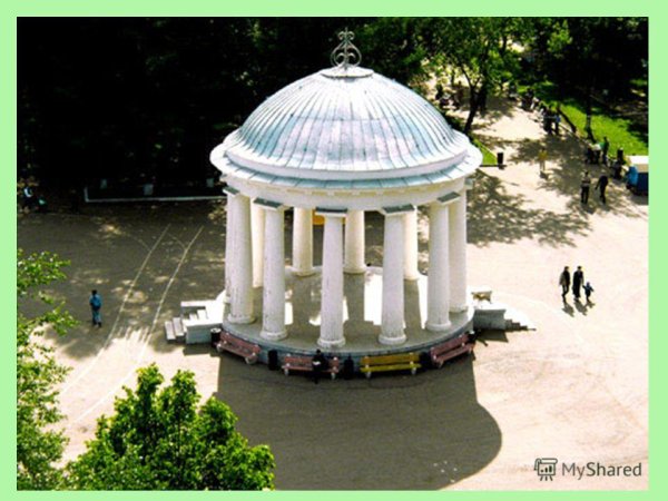 Ротонда в Горьковском парке в Перми