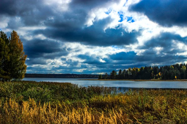 Озеро на Валдайской возвышенности