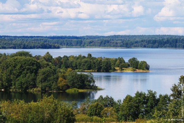 Озеро вельё Валдай