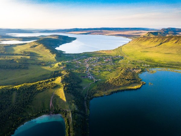 Озеро круглое Шарыповский район