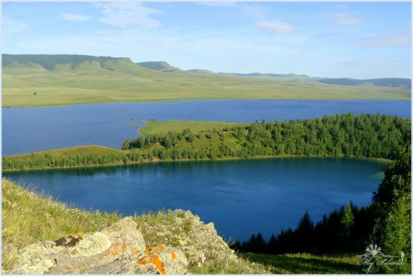 Озеро круглое Шарыповский район