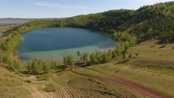Озеро большое Шарыповский район