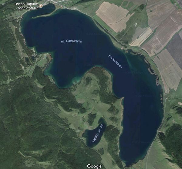 Озеро большое Шарыповский район