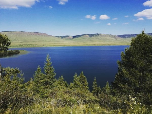 Озеро круглое Шарыпово
