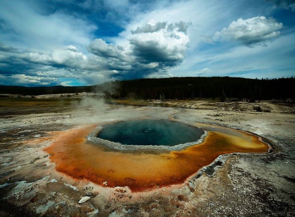 Национальный парк Йеллоустоун супервулкан