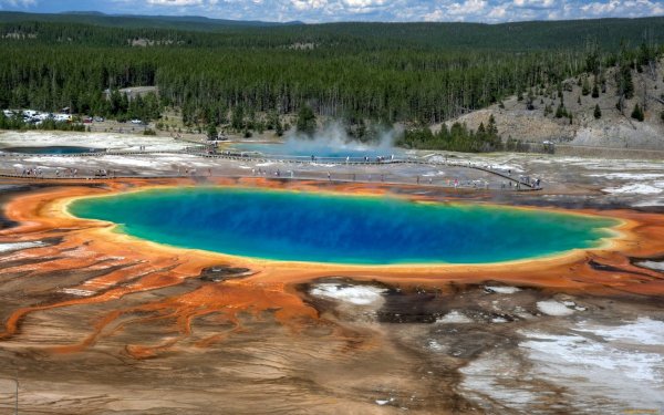 Йеллоустонский парк Гранд Призматик