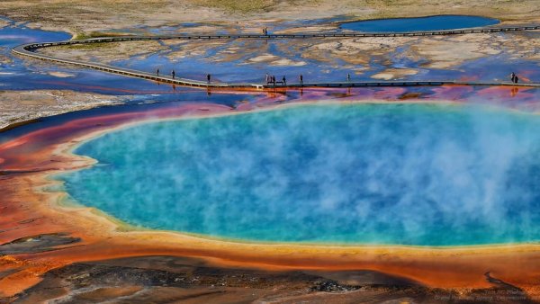 Grand Prismatic Spring Yellowstone