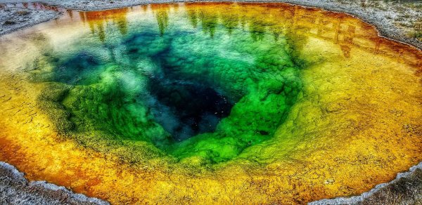 Озеро утренней славы, национальный парк Йеллоустоун, США