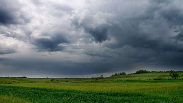Пасмурное небо Горизонт