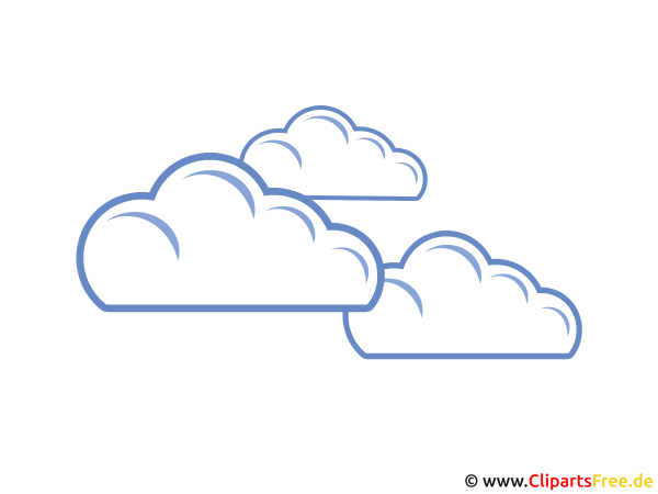 Cloudy рисунок для детей