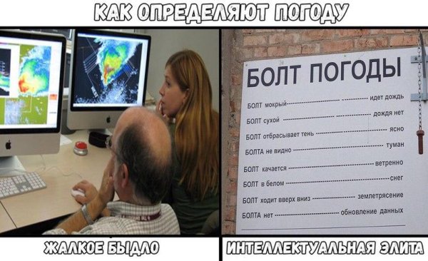 Болт мокрый дождь