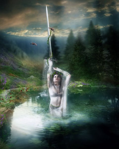 Владычица озера Король Артур