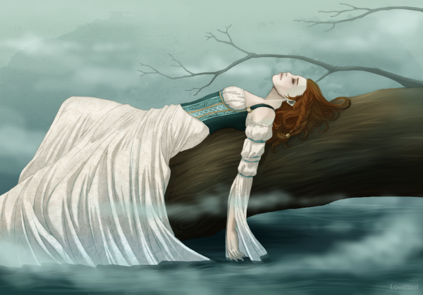 Владычица озера арт