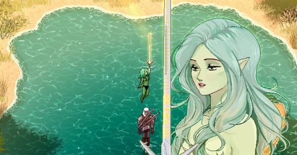 Дева озера Ведьмак