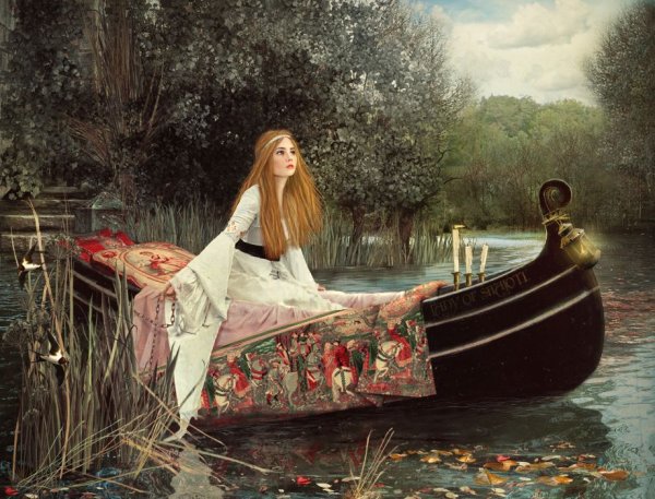 Портрет леди шалотт