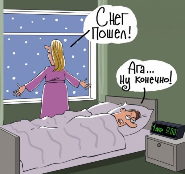 Карикатуры про погоду