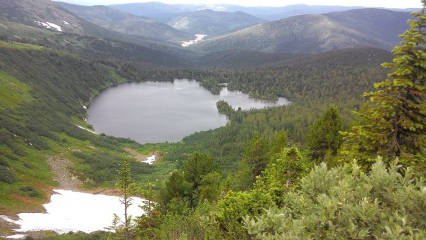 Пустое озеро Кузнецкого Алатау