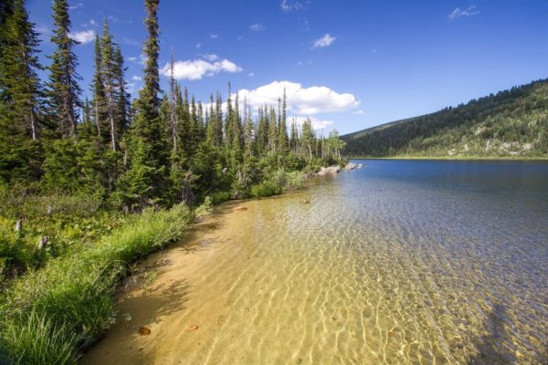 Пустое озеро Кузнецкого Алатау