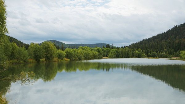 Озеро пустое Тисульский район