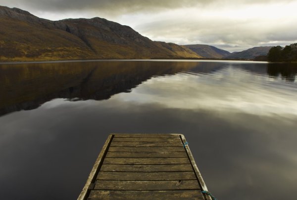 Озеро Лохнесс в Великобритании
