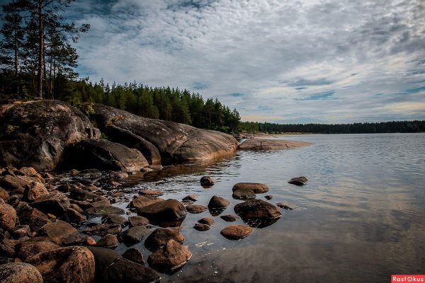 Берег Онежского озера, Карелия