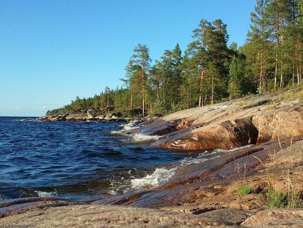 Озеро Онега Карелия