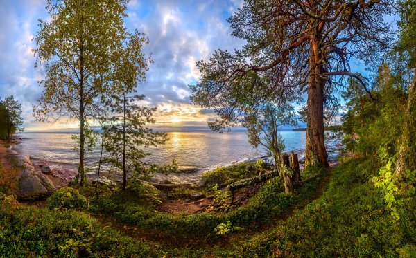 Озеро Онега Карелия