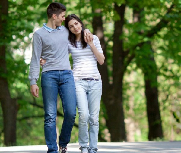 Парочка на прогулке