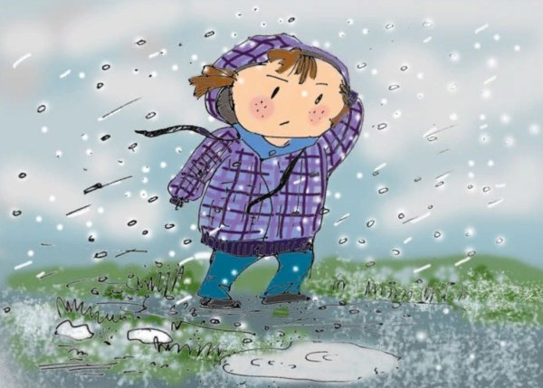 Дождь и ветер для детей
